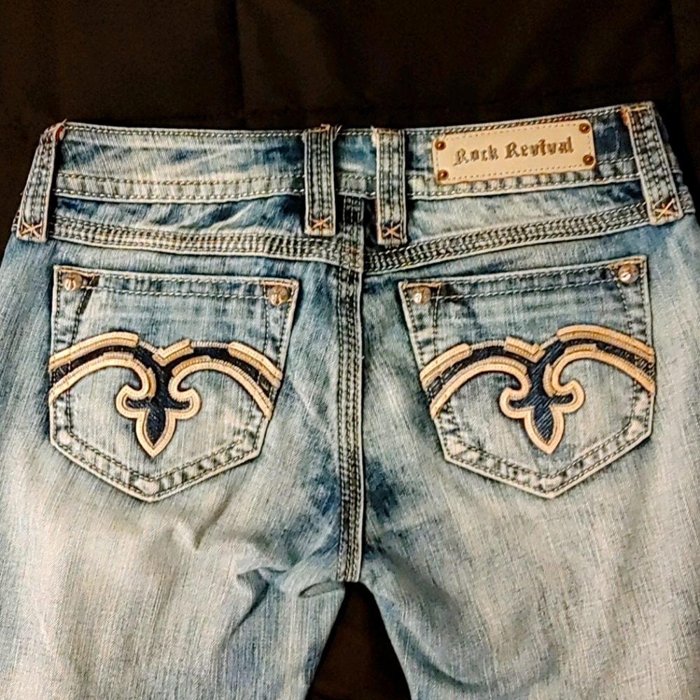 Rock revival boot cut jeans